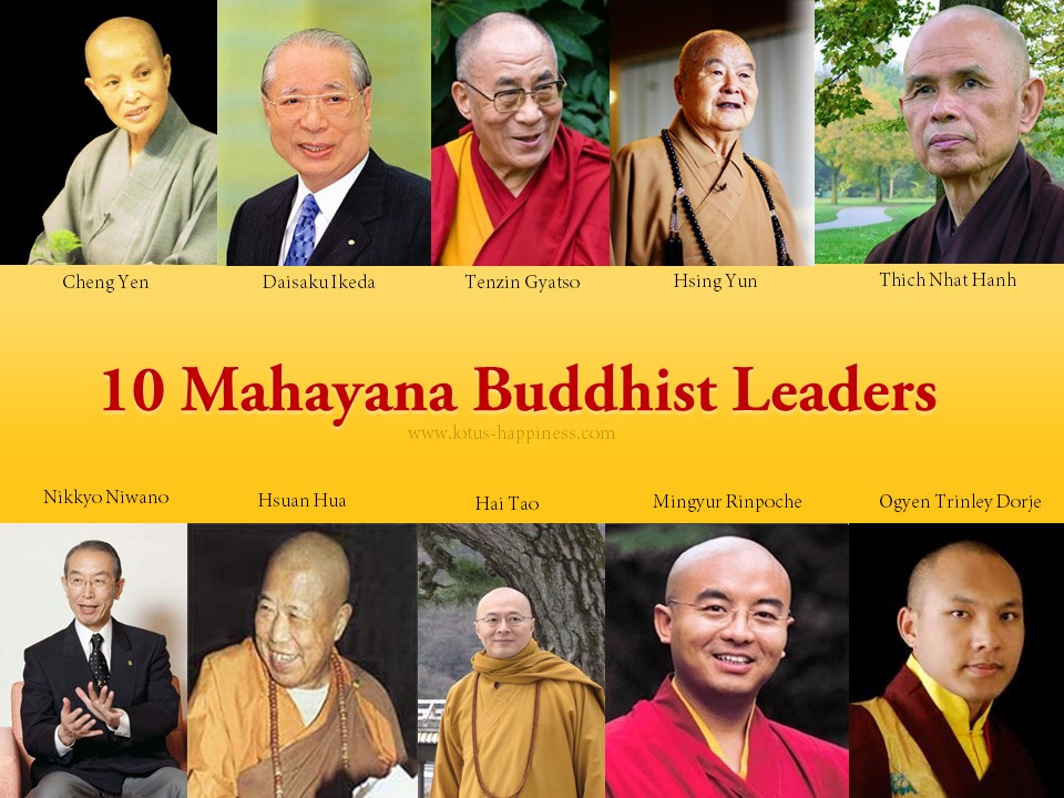 10 Mahayana Buddhist Leaders 2