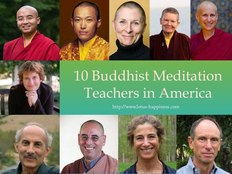 10 Buddhist Meditation Teachers in America Lotus Happiness