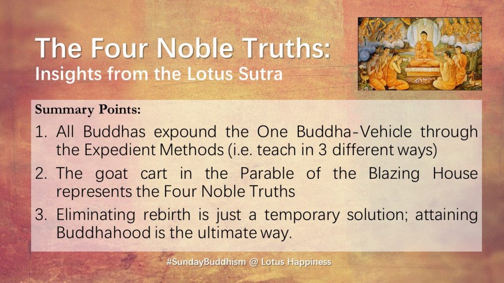 (Summary) Four Noble Truths - Insights from the Lotus Sutra