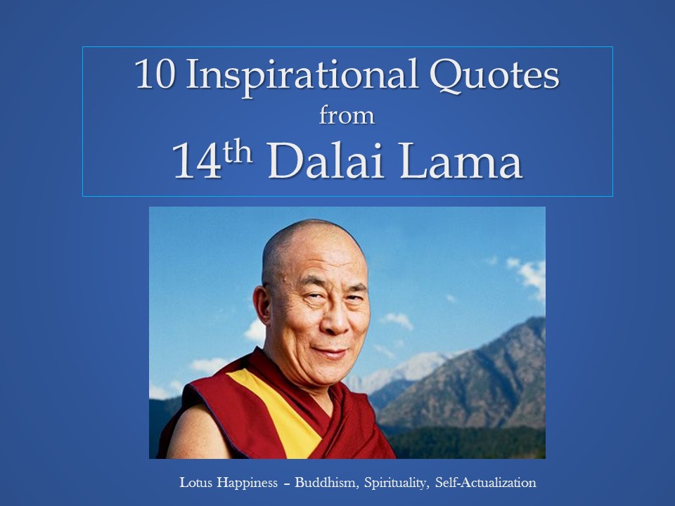 Quotes from Dalai Lama