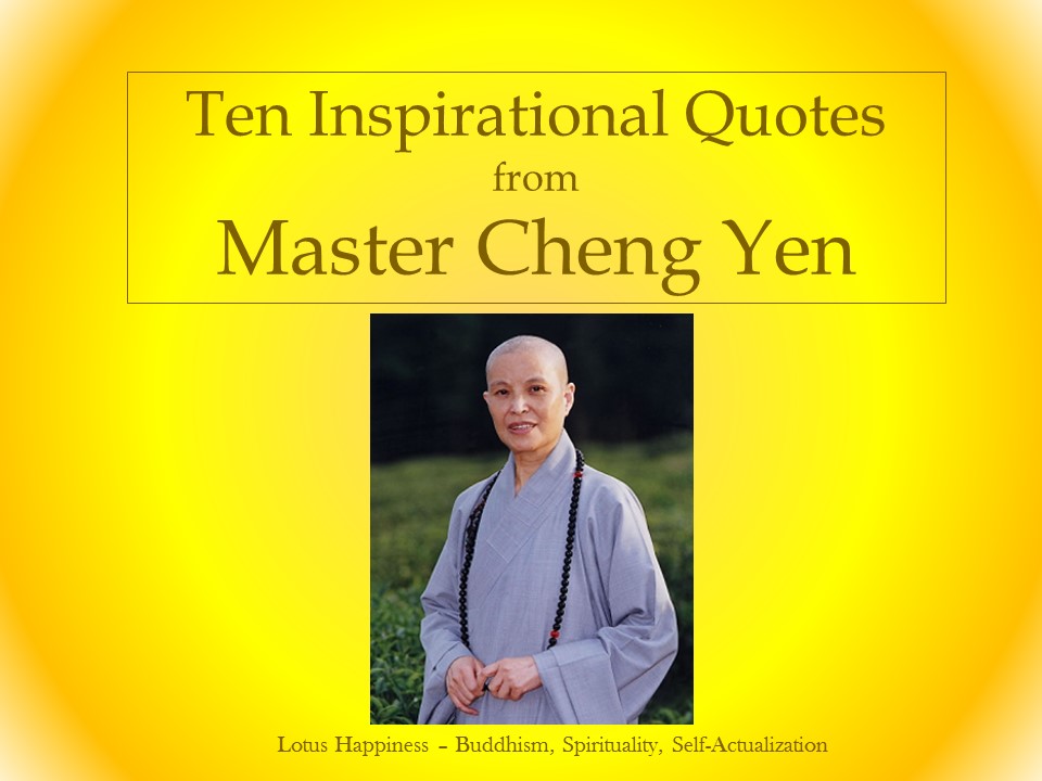 Quotes from Master Cheng Yen