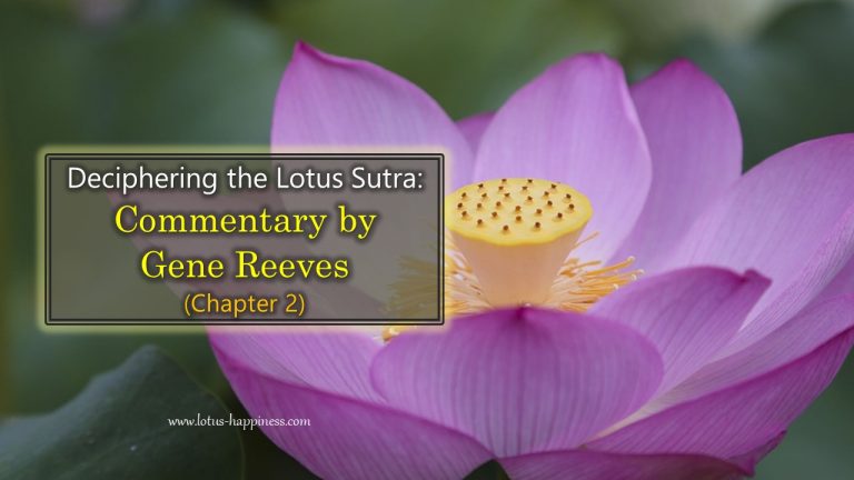 10 Inspirational Quotes in the Lotus Sutra (Part 2) - Lotus Happiness