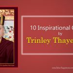 10 Inspirational Quotes by Trinley Thaye Dorje